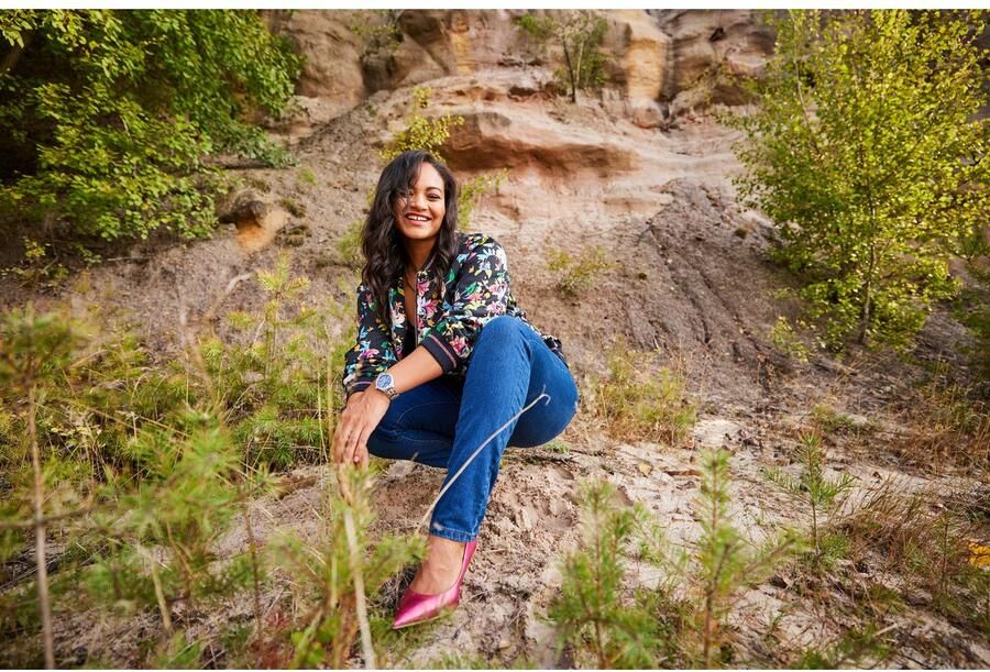 Aniston PLUS Blouson Met bloemenprint - Foto 8