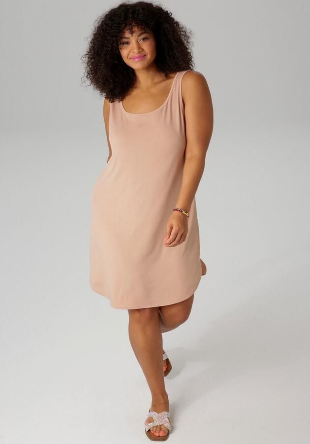 Aniston PLUS Onderjurk ideaal om onder transparante jurken te dragen - Foto 3