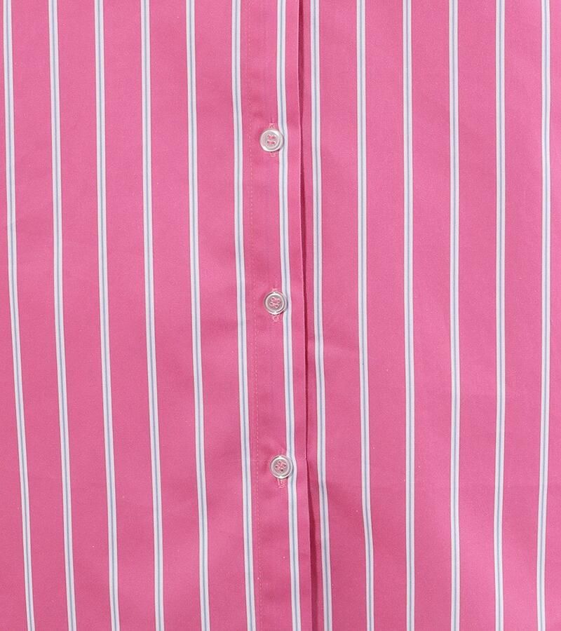 Aniston PLUS Overhemdblouse in 2 verschillende strepen-dessins