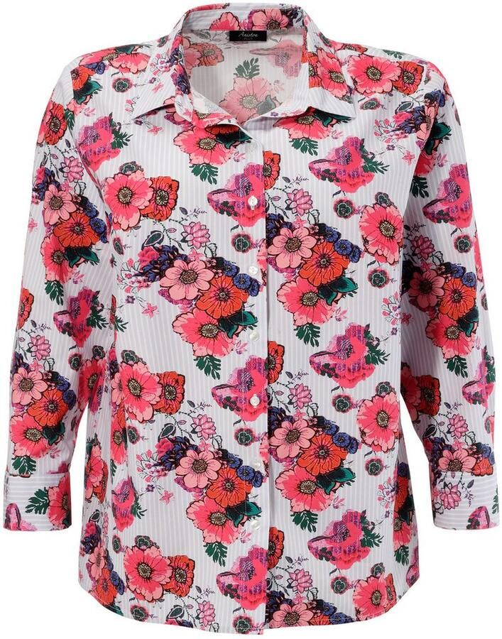 Aniston PLUS Overhemdblouse met trendy bloemenprint - Foto 2