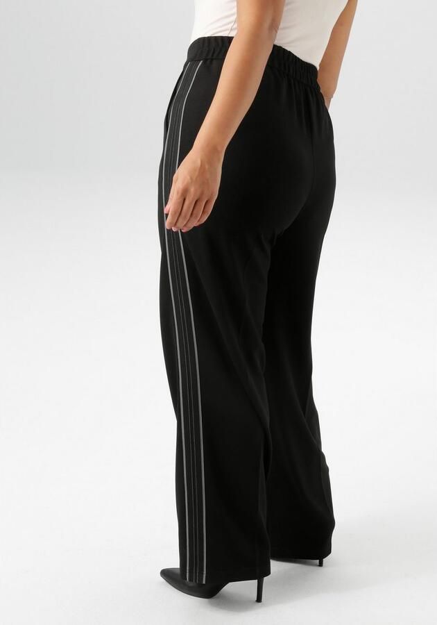 Aniston PLUS Pantalon met trendy tape op de zijnaden nieuwe collectie - Foto 4