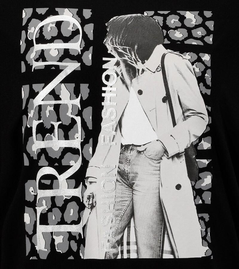 Aniston PLUS Shirt met 3 4 mouwen met trendy printmotief