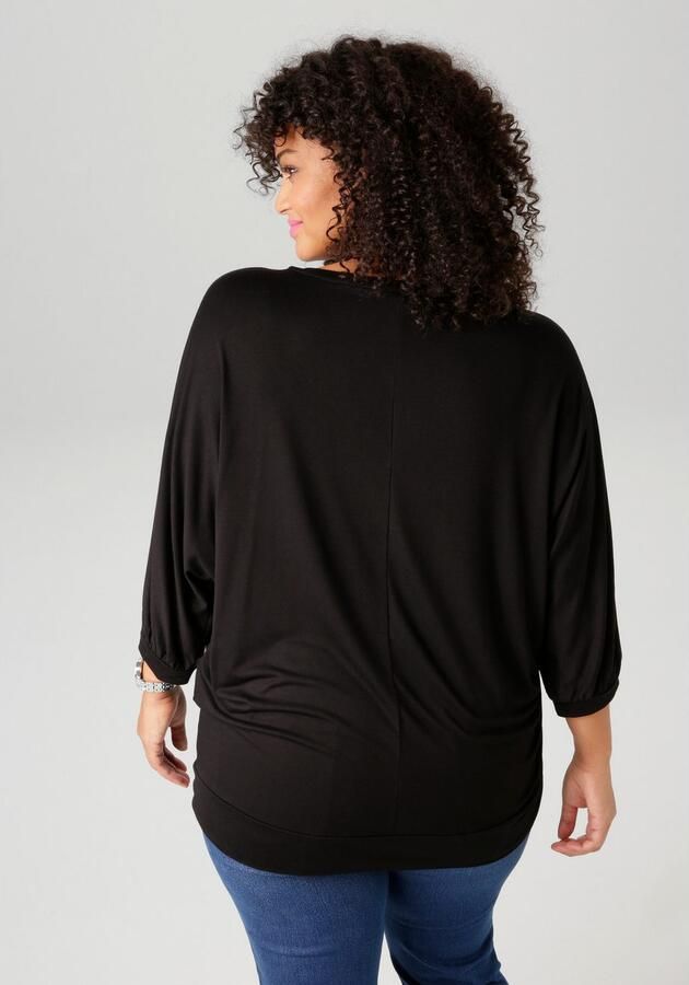 Aniston PLUS Shirt met 3 4 mouwen met trendy printmotief - Foto 6