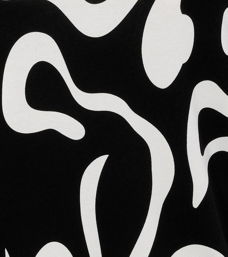 Aniston PLUS Shirt met lange mouwen met groot grafisch druk