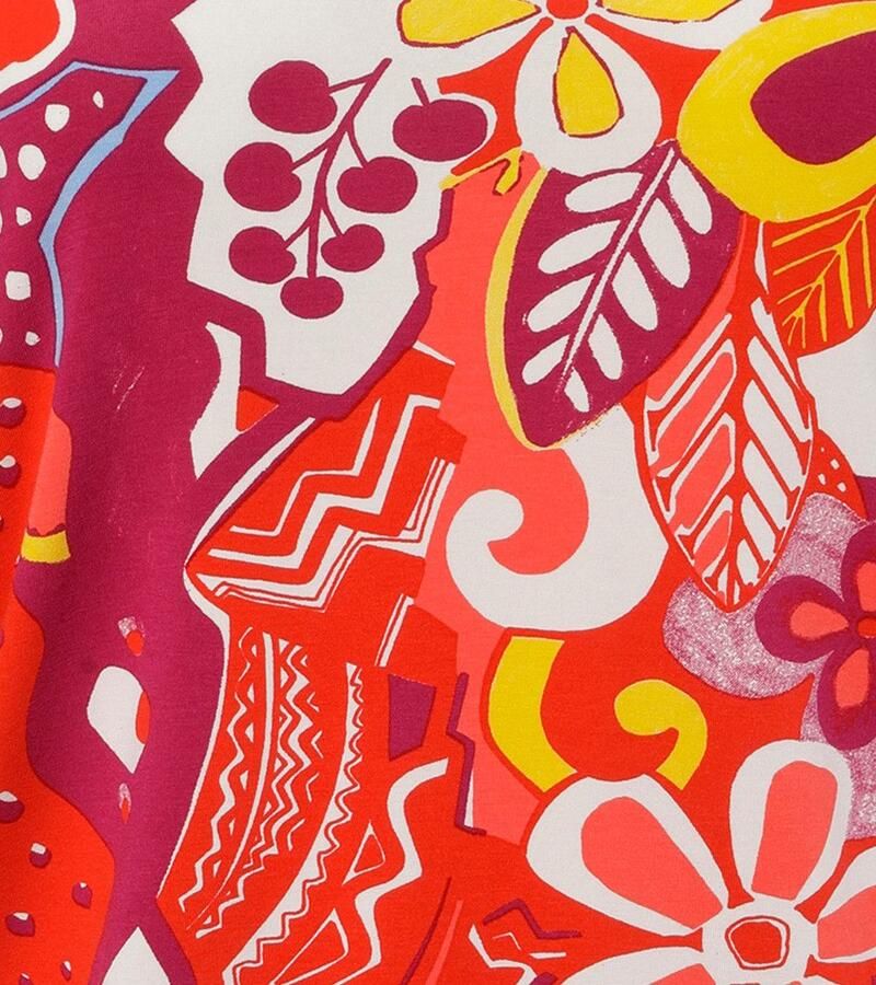 Aniston PLUS Shirt met lange mouwen met kleurharmonieuze fantasierijke print