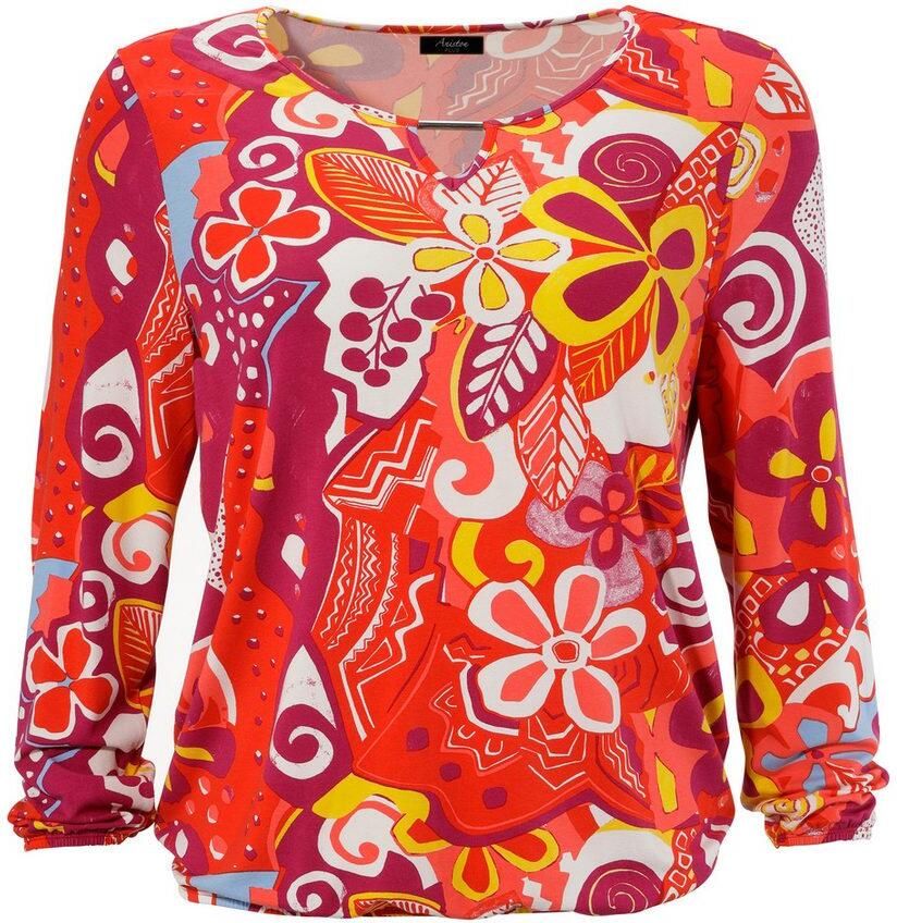 Aniston PLUS Shirt met lange mouwen met kleurharmonieuze fantasierijke print - Foto 2