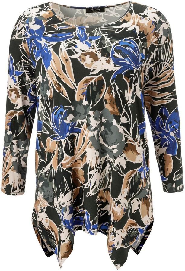 Aniston PLUS Shirt met lange mouwen met kleurharmonische fantasierijke print nieuwe collectie - Foto 6