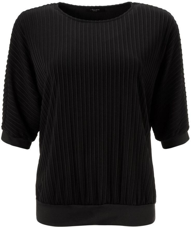 Aniston PLUS Shirt met ronde hals met interessante plooistructuur nieuwe collectie - Foto 2