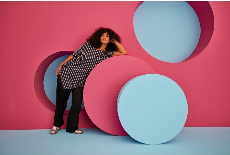 Aniston PLUS Comfortbroek in effen of gestreept jij hebt de keuze - Foto 9