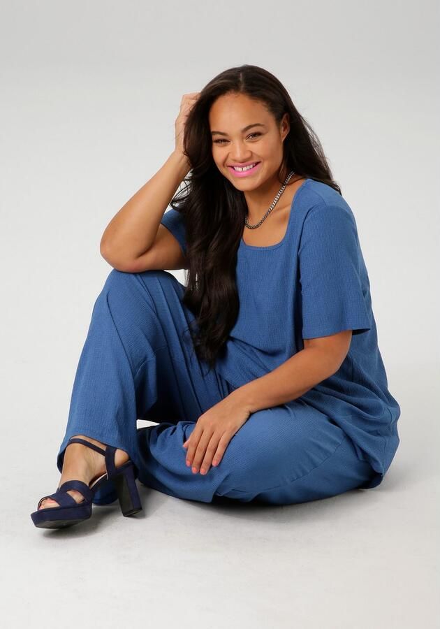 Aniston PLUS Shirt met subtiele streep-look structuur - Foto 6