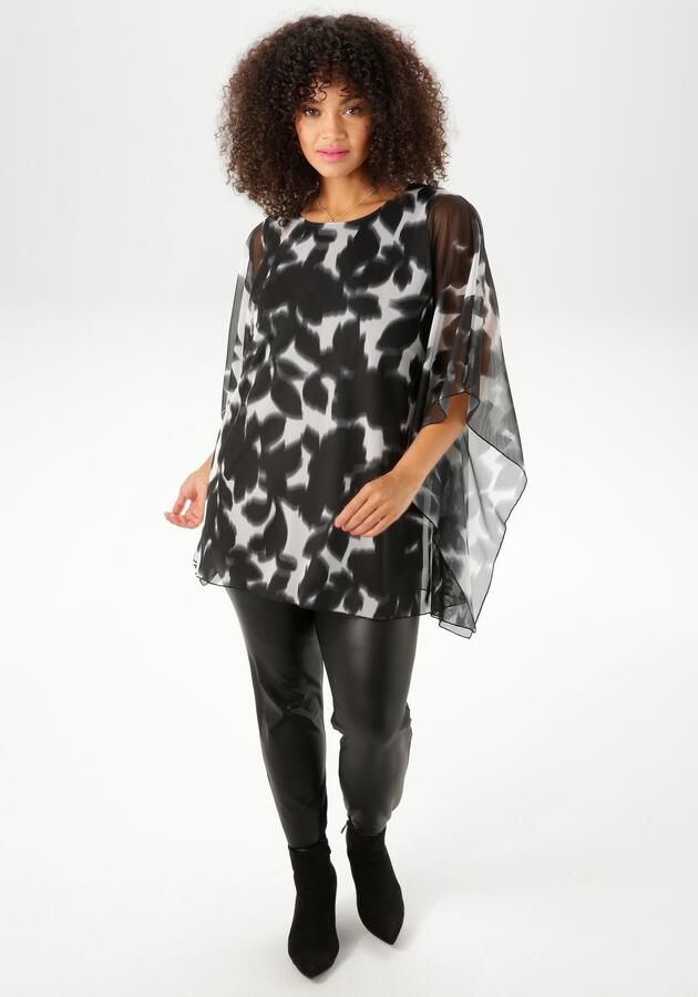 Aniston PLUS Shirt zacht vallende meshkwaliteit nieuwe collectie - Foto 7