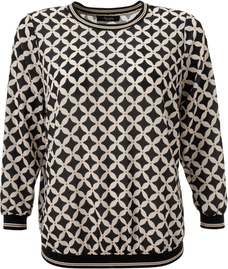 Aniston PLUS Shirtblouse in crêpekwaliteit nieuwe collectie - Foto 2