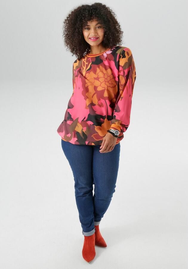 Aniston PLUS Shirtblouse in knalkleuren nieuwe collectie - Foto 5