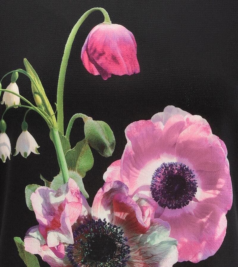 Aniston PLUS Shirtblouse met kleurrijke grootvlak bloemen bedrukt