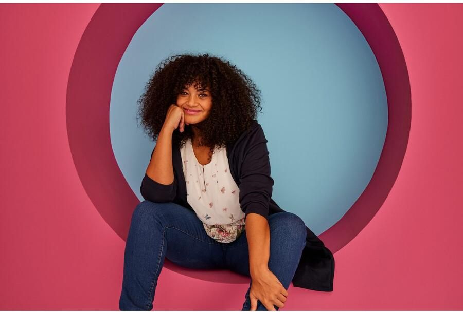 Aniston PLUS Sweatvest met een capuchon