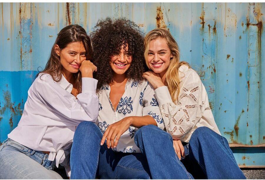 Aniston SELECTED Overhemdblouse met uitzonderlijke oversized snit - Foto 6