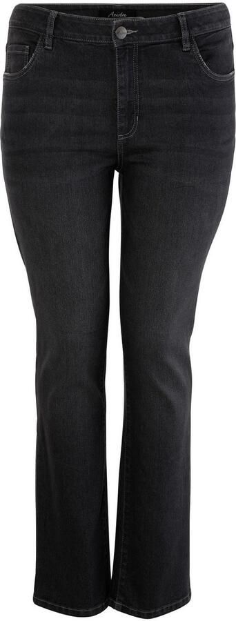 Aniston PLUS Straight jeans met licht used effect - Foto 12