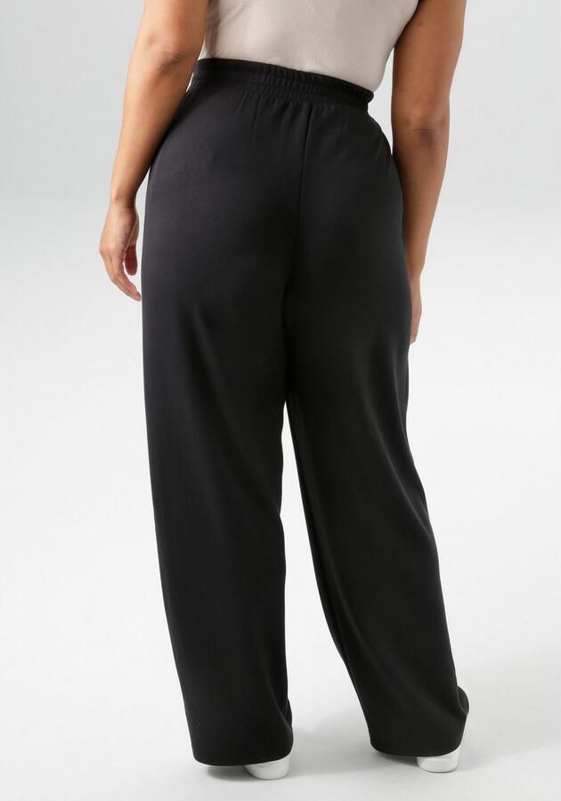 Aniston PLUS Sweatbroek van super zachte elastische jersey kwaliteit nieuwe collectie - Foto 5