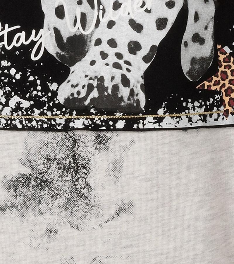 Aniston PLUS Sweatshirt met grote tijgerprint nieuwe collectie