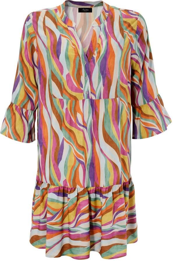 Aniston PLUS Tuniekjurk met kleurrijke grafische print - Foto 7