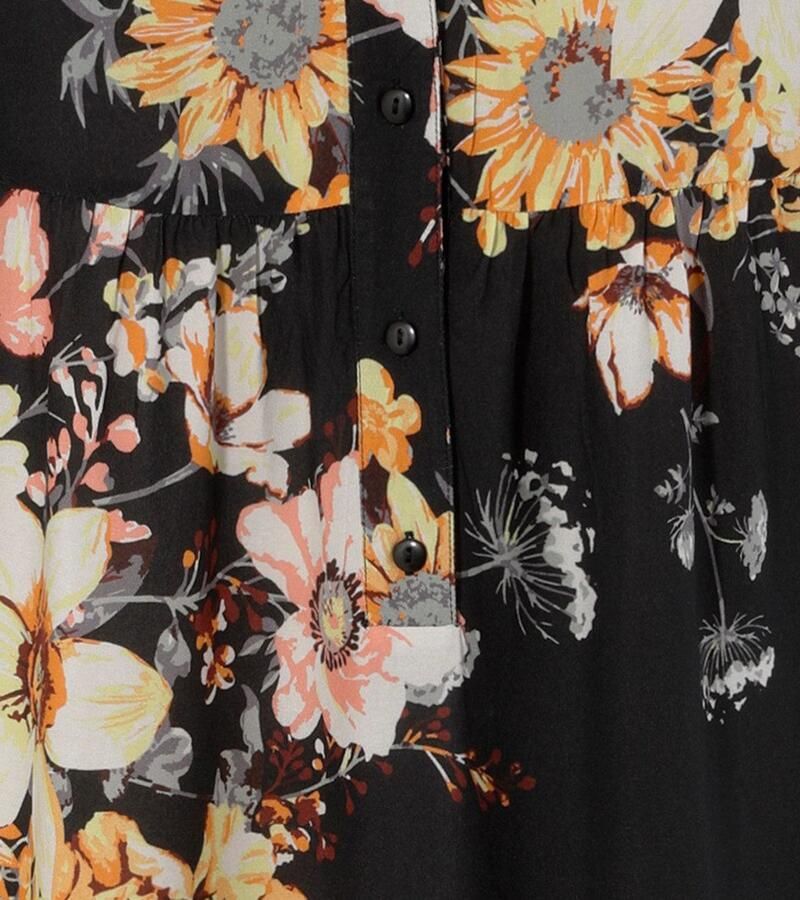 Aniston PLUS Tuniekjurk met kleurrijke grootbloemige druk