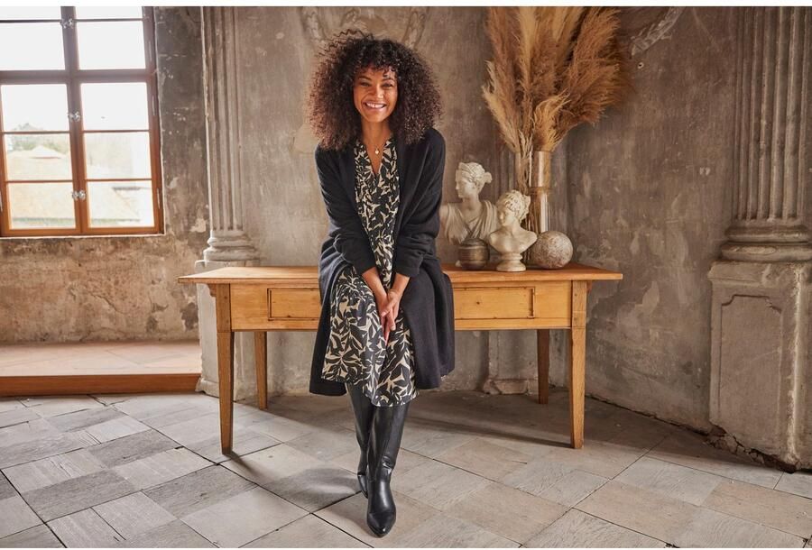 Aniston PLUS Tuniekjurk met grafische bladprint nieuwe collectie - Foto 7