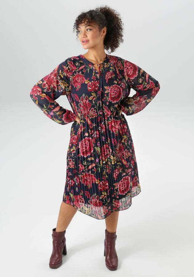 Aniston PLUS Zomerjurk all-over print nieuwe collectie - Foto 8