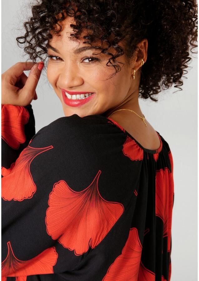 Aniston PLUS Zomerjurk Met grootbloemige print - Foto 2