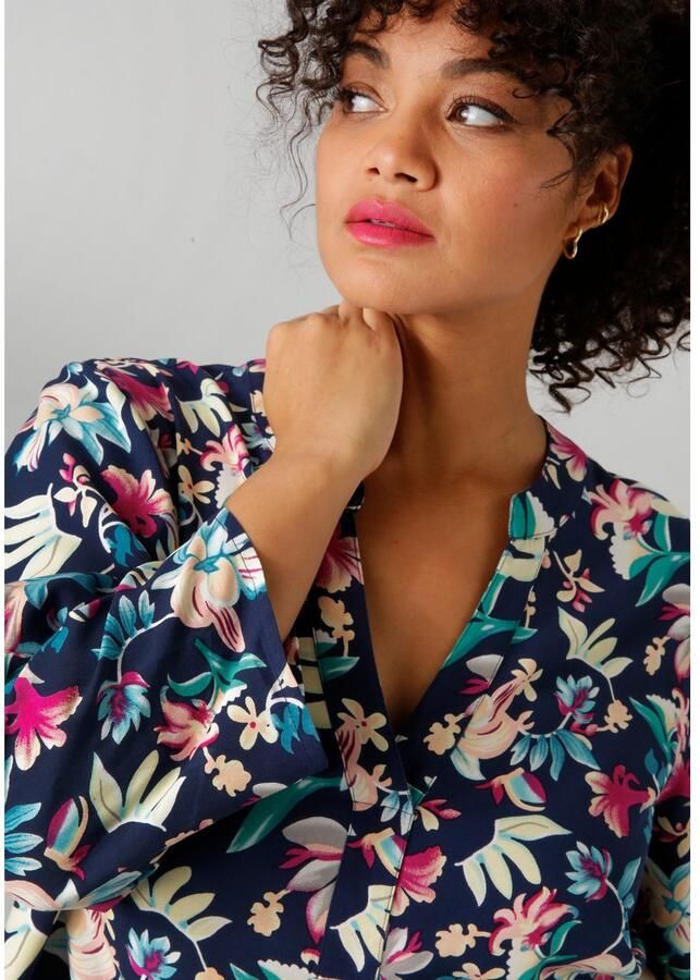 Aniston PLUS Zomerjurk met kleurharmonieuze bloemenprint - Foto 2