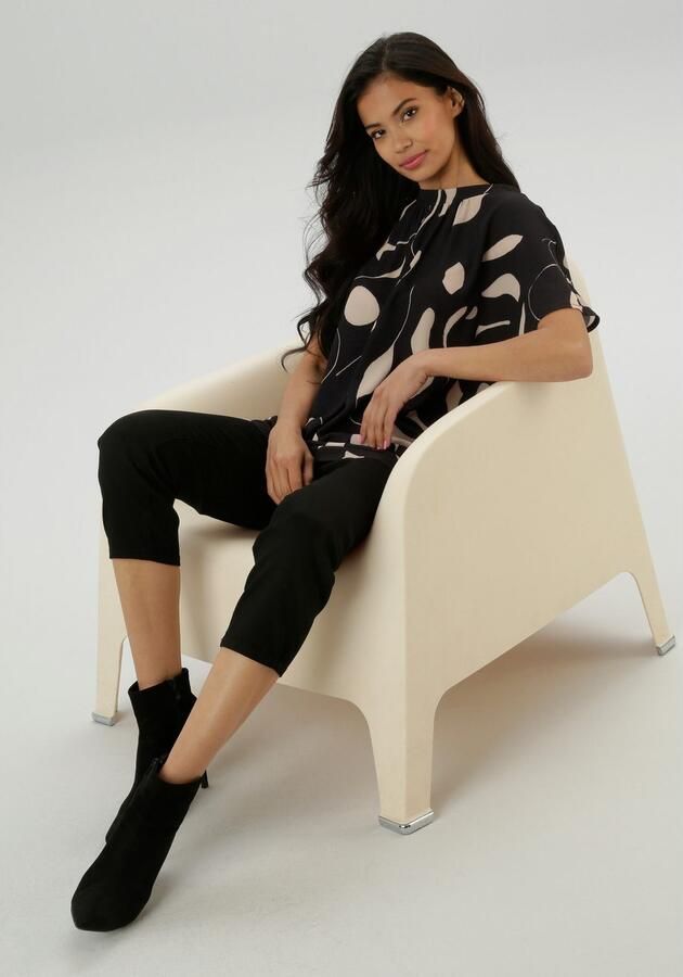 Aniston SELECTED Blouse met korte mouwen in een extra wijd model nieuwe collectie - Foto 6