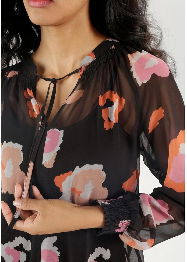 Aniston SELECTED Blouse zonder sluiting gemaakt van transparant chiffon - Foto 3