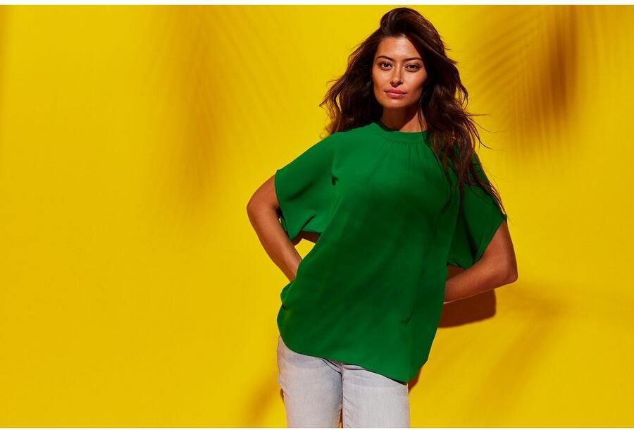 Aniston SELECTED Blouse zonder sluiting in een extra wijd model - Foto 6