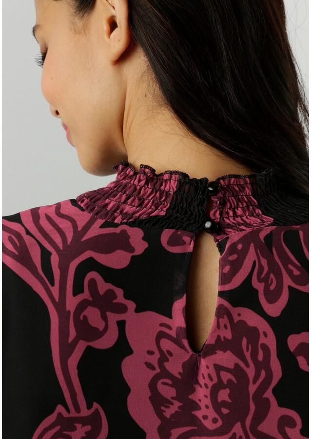 Aniston SELECTED Blouse zonder sluiting met bloe - en bladerenprint en smok-inzetten nieuwe kollectie - Foto 3