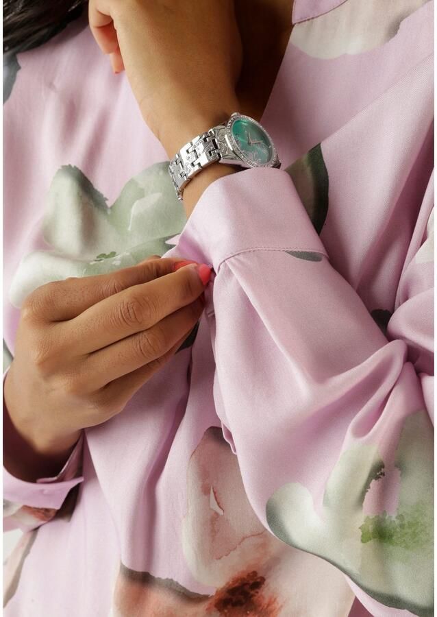 Aniston SELECTED Blouse zonder sluiting met expressieve en schilderachtige bloemenprint - Foto 2