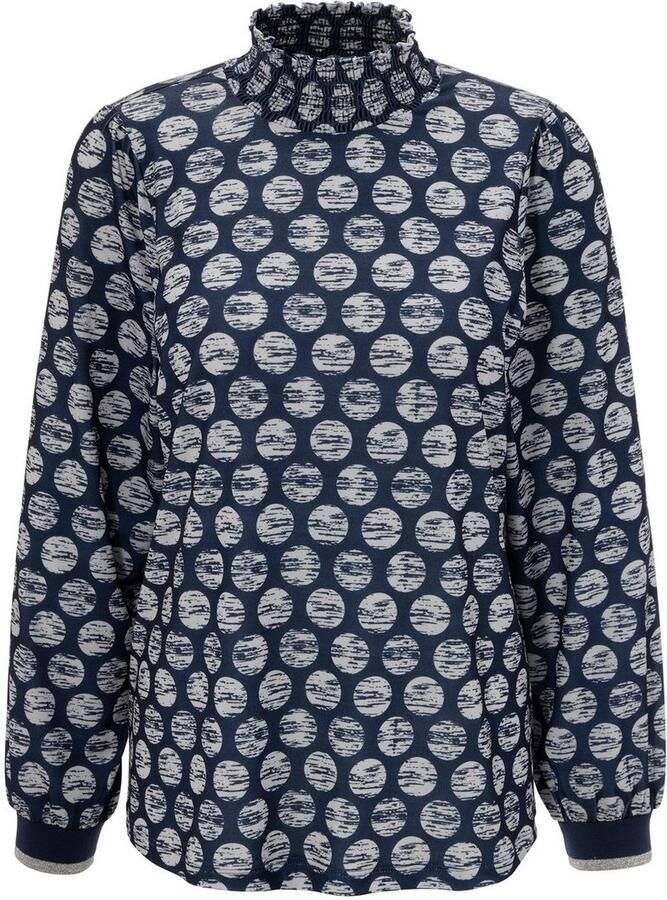 Aniston SELECTED Blouse zonder sluiting met gestreepte stippen nieuwe collectie - Foto 2