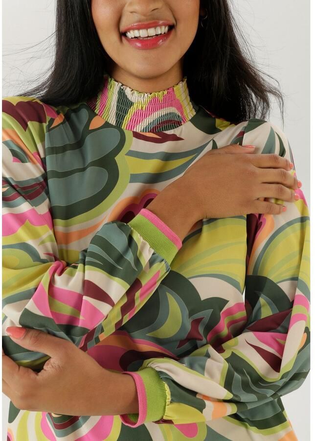 Aniston SELECTED Blouse zonder sluiting met modieus unieke printpatronen allover - Foto 3