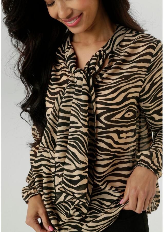 Aniston SELECTED Blouse zonder sluiting met modieuze dierenprint nieuwe collectie - Foto 3