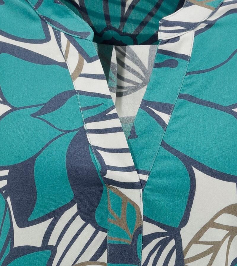 Aniston SELECTED Blouse zonder sluiting met schilderachtige bloemenprint