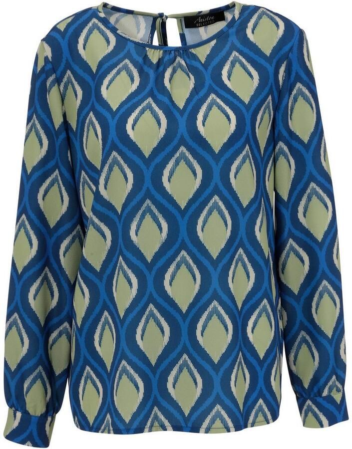 Aniston SELECTED Blouse zonder sluiting met split en bindband op de rug - Foto 2