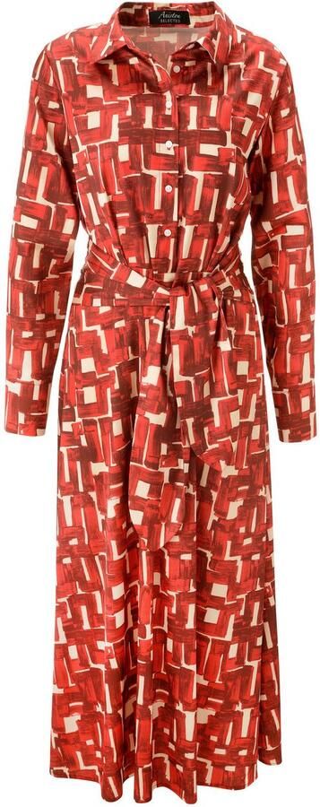 Aniston SELECTED Blousejurk abstracte kleurharmonische printpatronen nieuwe collectie - Foto 6