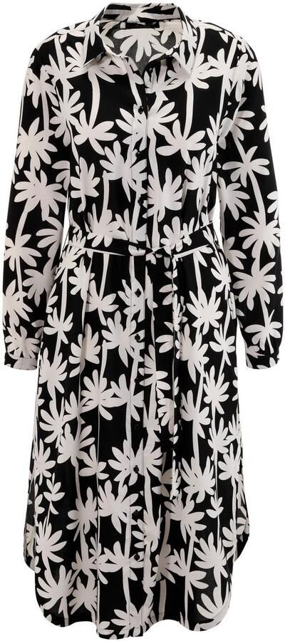 Aniston SELECTED Blousejurk met elegant palmmotief - Foto 9