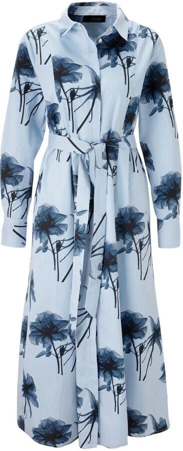 Aniston SELECTED Blousejurk met fantasievolle bloe print nieuwe collectie - Foto 8