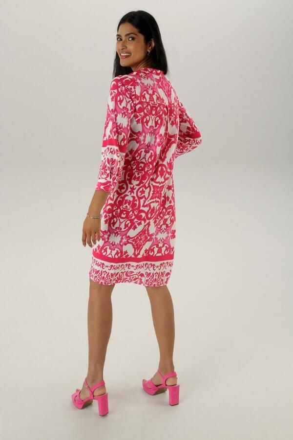 Aniston SELECTED Blousejurk met grootvlak ornamentenpatronen - Foto 5