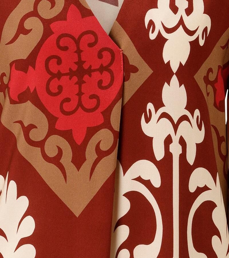 Aniston SELECTED Blousejurk met orna t-print allover nieuwe collectie