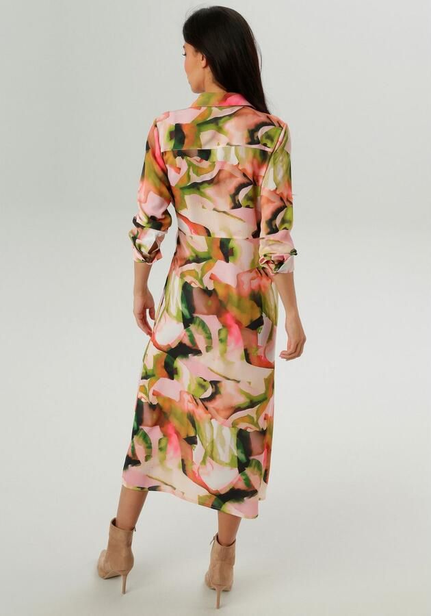 Aniston SELECTED Blousejurk met zijbind-detail nieuwe collectie - Foto 5