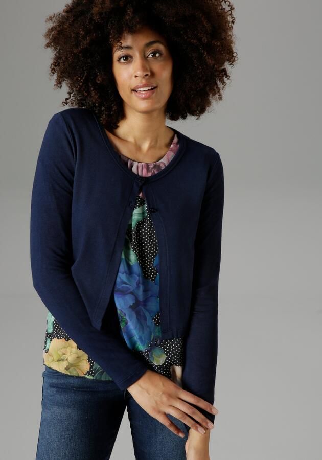 Aniston SELECTED Bolero met 2 knopen - Foto 5