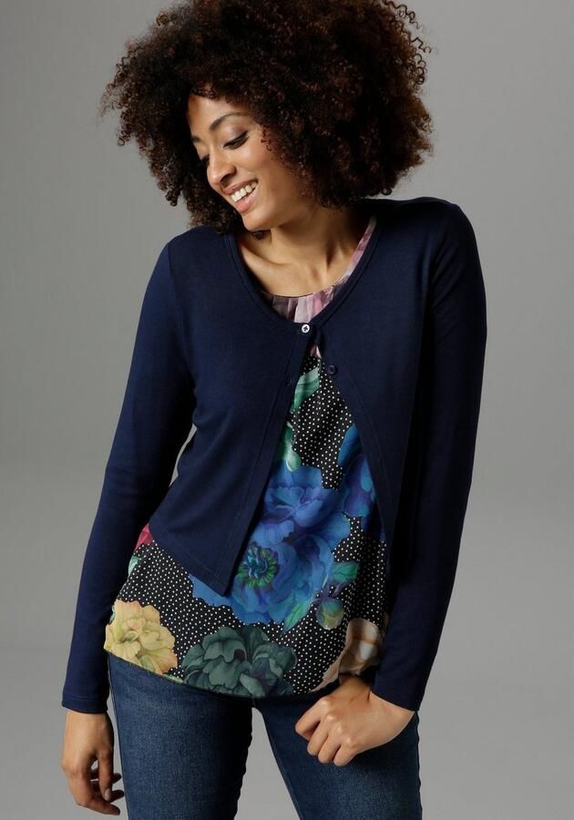 Aniston SELECTED Bolero met 2 knopen - Foto 3