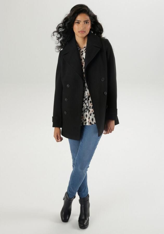 Aniston SELECTED Caban met brede reverskraag nieuwe collectie - Foto 5