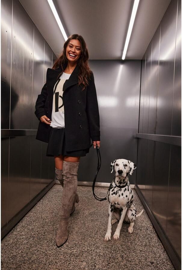 Aniston SELECTED Caban met brede reverskraag nieuwe collectie - Foto 6