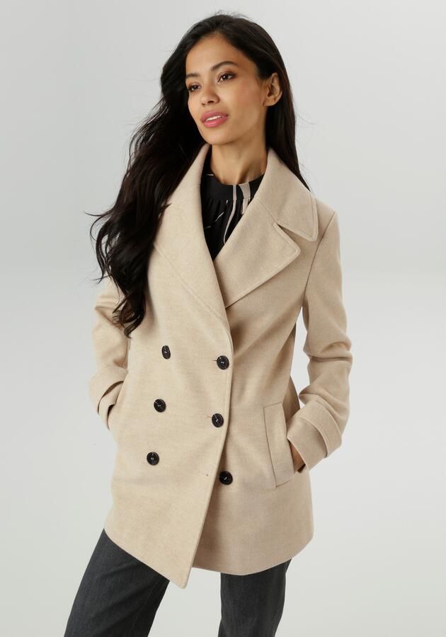 Aniston SELECTED Caban met brede reverskraag nieuwe collectie - Foto 7